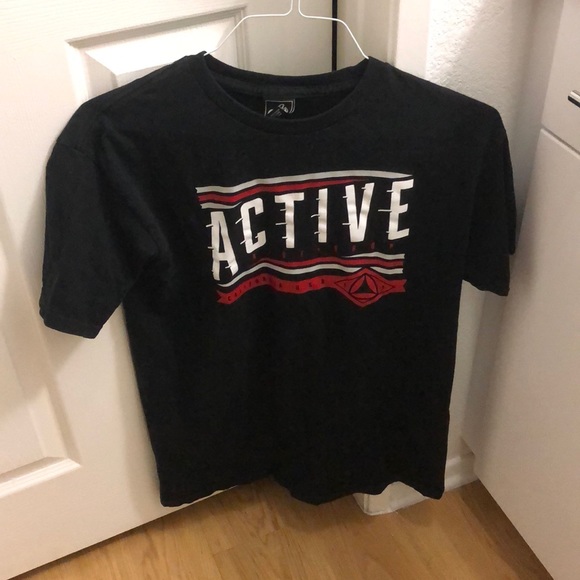 Black Medium Active Tee - Picture 1 of 4